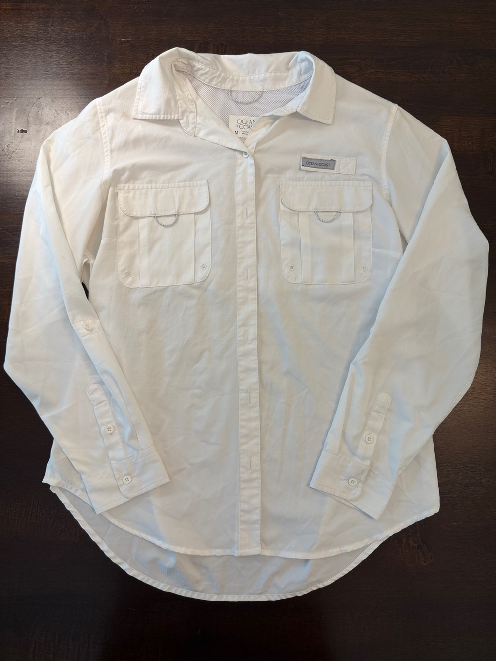 Oceans+Coast Women’s Long-Sleeve Button-Down Casual Shirt